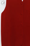 SWAYING 25 Early Spring Cardigan Vest SW-SW25PS1T09-ZAOHONG Red SW25PS1T09